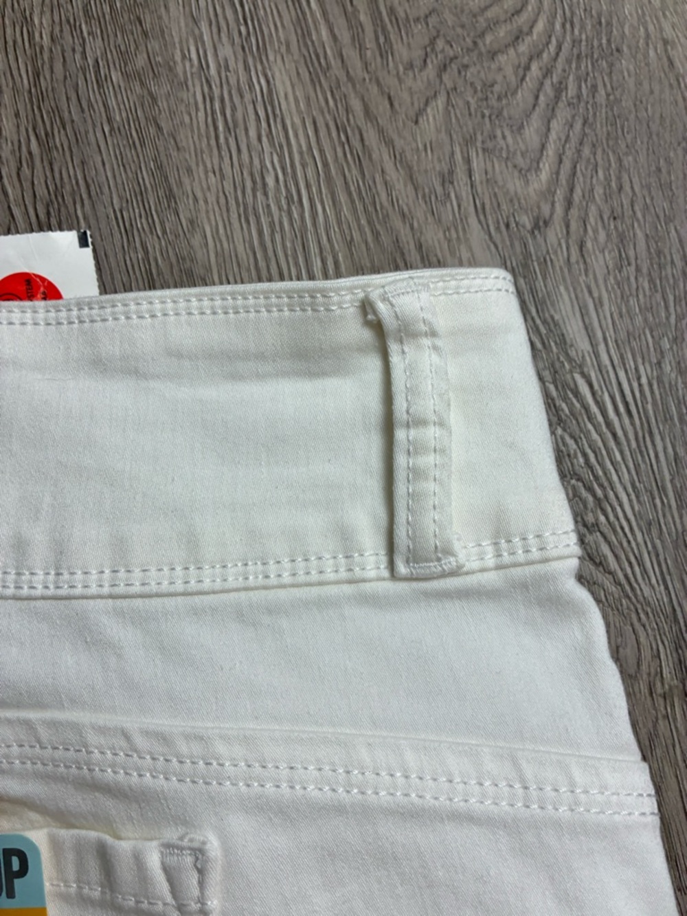 🛍️ Wax Jean High Rise Push Up White Denim Jeans (3XL) - Picture 11 of 11